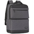 Casual backpack with laptop compartment up to 15.6" Hedgren Next SCRIPT with RFID HNXT05/214-01 Stylish Gray
