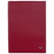 Обкладинка на паспорт Tergan із натуральної зернистої шкіри TG1200 червона
