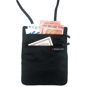 Roncato Travel Accessories Neck Wallet 409040, Black