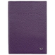 Обкладинка на паспорт Tergan із натуральної зернистої шкіри TG1200 фіолетова