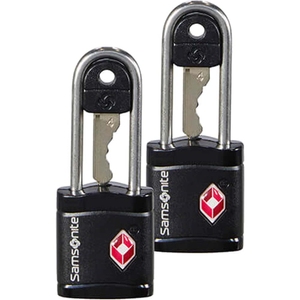 Set of padlocks on keys with TSA system Samsonite CO1*039;09 Black