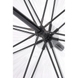 Парасолька-тростина жіноча Fulton Birdcage-1 L041 Black/White (Чорно-білий)