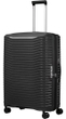 Suitcase Samsonite Upscape made of polypropylene on 4 wheels KJ1*003 Black (large)
