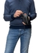 Чоловічий клатч на блискавці Karya з натуральної дрібнозернистої шкіри 0670-45 чорний