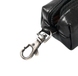 Ключниця на блискавці Tony Perotti із натуральної гладкої шкіри Italico 109 чорна
