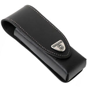 Leather belt sheath for knives up to 111 mm/6 layers Victorinox 4.0524.3 Black