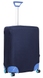Protective cover for a medium suitcase made of neoprene M 8002-4 Dark blue