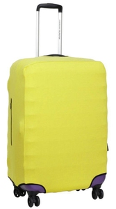 Чехол защитный для среднего чемодана из дайвинга M 9002-6 Желтый