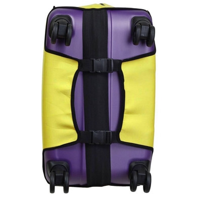Protective cover for medium diving suitcase M 9002-6 Yellow