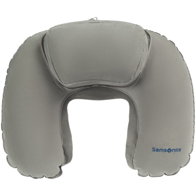 Подушка под голову надувная Samsonite Double Comfort Pillow CO1*016 Graphite