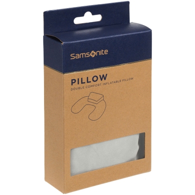 Подушка під голову надувна Samsonite Double Comfort Pillow CO1*016 Graphite