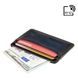 Leather credit card holder by Visconti (England).