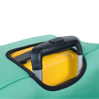 Чехол защитный для среднего чемодана из неопрена M 8002-1 Мятный