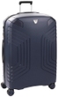 Suitcase made of polypropylene on 4 wheels Roncato Ypsilon 5761/2323 Dark blue (large) with extension
