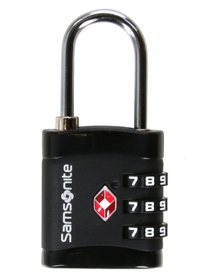 Набір навісних кодових замків з системою TSA Samsonite CO1*043;09 Black