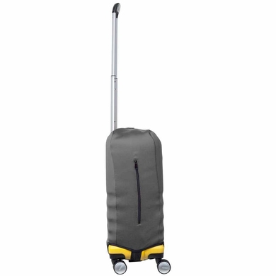 Чохол захисний для малої валізи з неопрена S 8003-12 Темно-синій меланж