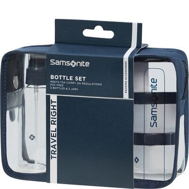 Liquid container set Samsonite TA REVOLUTION KR7*001;01 Midnight Blue