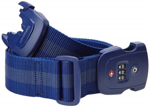 Luggage strap with TSA code lock Samsonite U23*009, Blue