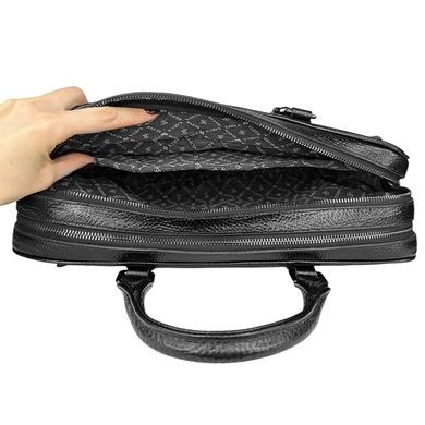Briefcase by Karya (Turkey) made of genuine leather.