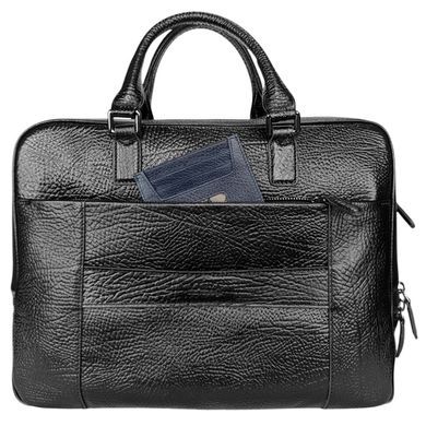 Briefcase by Karya (Turkey) made of genuine leather.