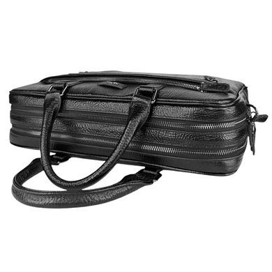 Briefcase by Karya (Turkey) made of genuine leather.