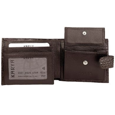 Men's wallet by Karya (Turkey) made of genuine leather.