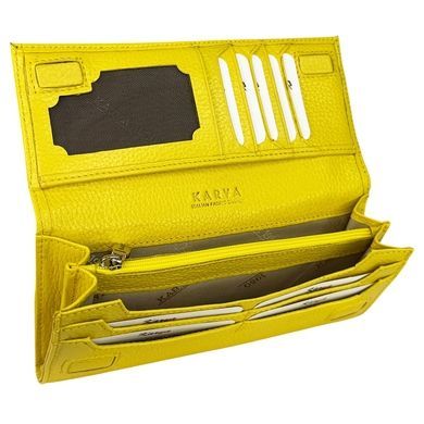 Women's wallet by Karya (Turkey) made of genuine leather.