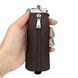 Leather key holder by Tony Bellucci (Turkey).