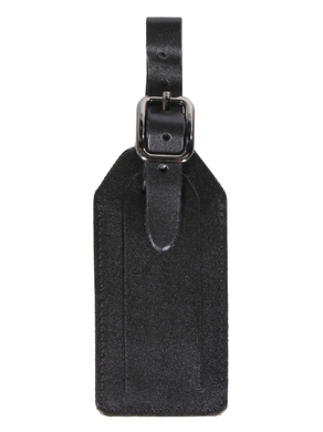 Travelite Accessories Genuine Leather Address Tag TL000010-01 Black