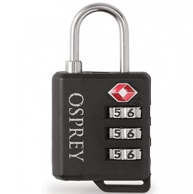 Навесной кодовый замок Osprey Pad Lock с системой TSA 009.3255 Black