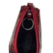 Ключниця на блискавці з лакованої шкіри Karya 436-516-2 червона з чорним