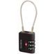 Padlock with TSA Samsonite TA REVOLUTION Cablelock 3 DIAL KR7*008;09 Black