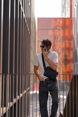 Men's shoulder bag by HURU (Ukraine) from the  collection.