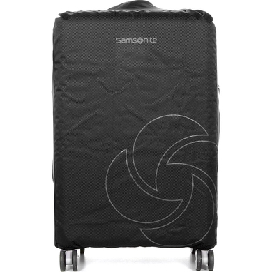 Protective cover for medium+ suitcase Samsonite Global TA M/L CO1*009;09 Black