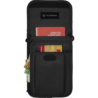 Neck wallet with RFID protection Victorinox Travel Accessories 5.0 Vt610603 black