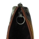 Ключниця на блискавці з натуральної шкіри Karya 436-551 сіро-чорно-руда
