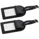 Set of address tags Travelite Accessories TL000045-01 black (2 pcs)