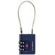 Padlock with TSA Samsonite TA REVOLUTION Cablelock 3 DIAL KR7*008;01 Midnight Blue