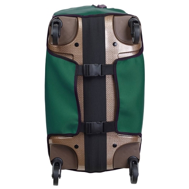 Чохол захисний для великої валізи з дайвінгу L 9001-32 Темно-зелений (пляшковий)