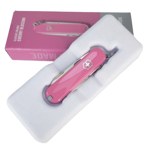 Victorinox - Classic SD - Cherry Blossom / Pink - 0.6223.51G - Davison's  Butcher Supply