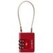 Padlock with TSA Samsonite TA REVOLUTION Cablelock 3 DIAL KR7*008;00 Red