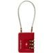 Padlock with TSA Samsonite TA REVOLUTION Cablelock 3 DIAL KR7*008;00 Red