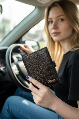 Обкладинка для документів Karya (Туреччина). Права + паспорт.