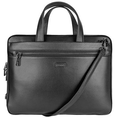 Briefcase by Karya (Turkey) made of genuine leather.