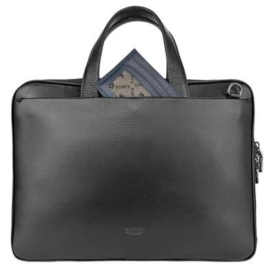 Briefcase by Karya (Turkey) made of genuine leather.