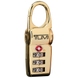 Кодовый TSA замок Tumi Accessories 014182, TumiAccessories-Ivory Gold