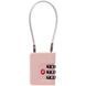 Навесной кодовый замок с системой TSA Samsonite TA REVOLUTION Cablelock 3 DIAL KR7*008;80 Rose
