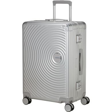 Чемодан American Tourister (США) из коллекции SOUNDBOX ALU.