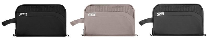 Travel toiletry bag by 2E Travel (Ukraine) from the Axis collection.