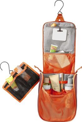 Travel toiletry bag by Deuter (Germany) from the Wash Center II collection.